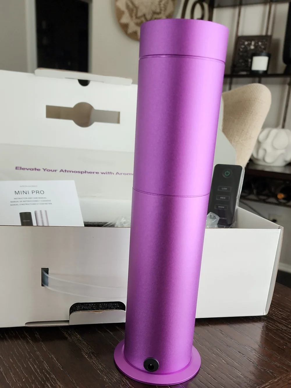 NIB Aroma360 Mini Pro Scent Diffuser - Purple
